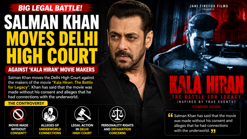 Salman Khan Moves Delhi High Court Against ‘Kala Hiran’ Movie Makers